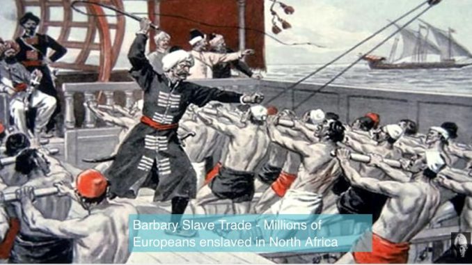 White Barbary Coast galley slaves